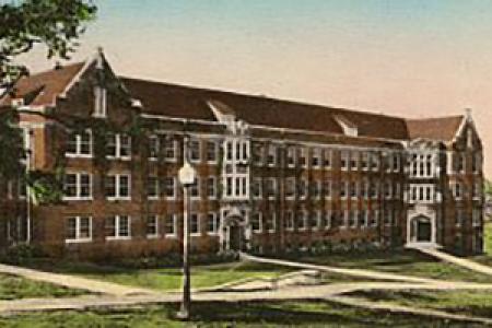 Photo of older building on campus at FSU